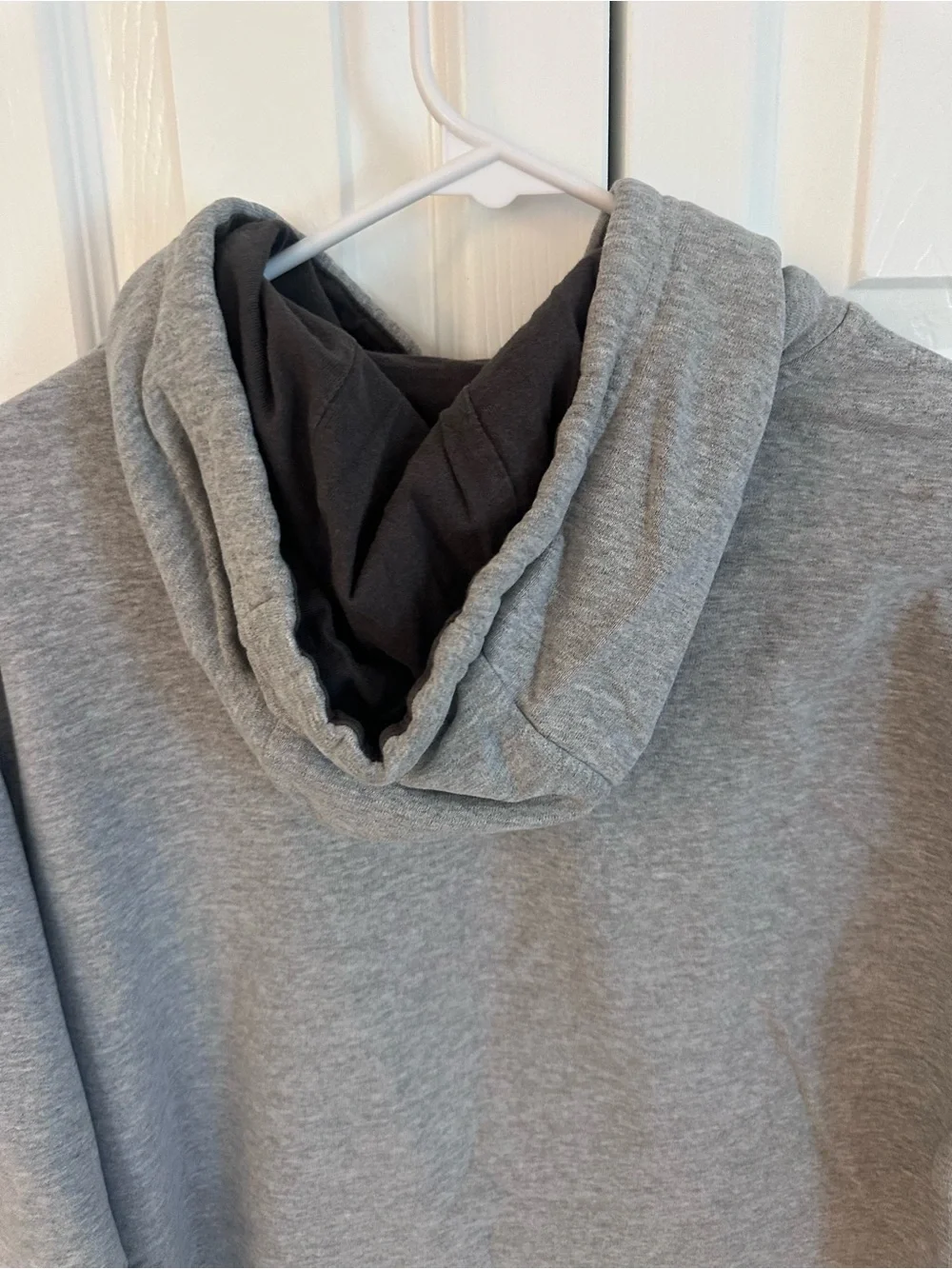The North Face soft gray